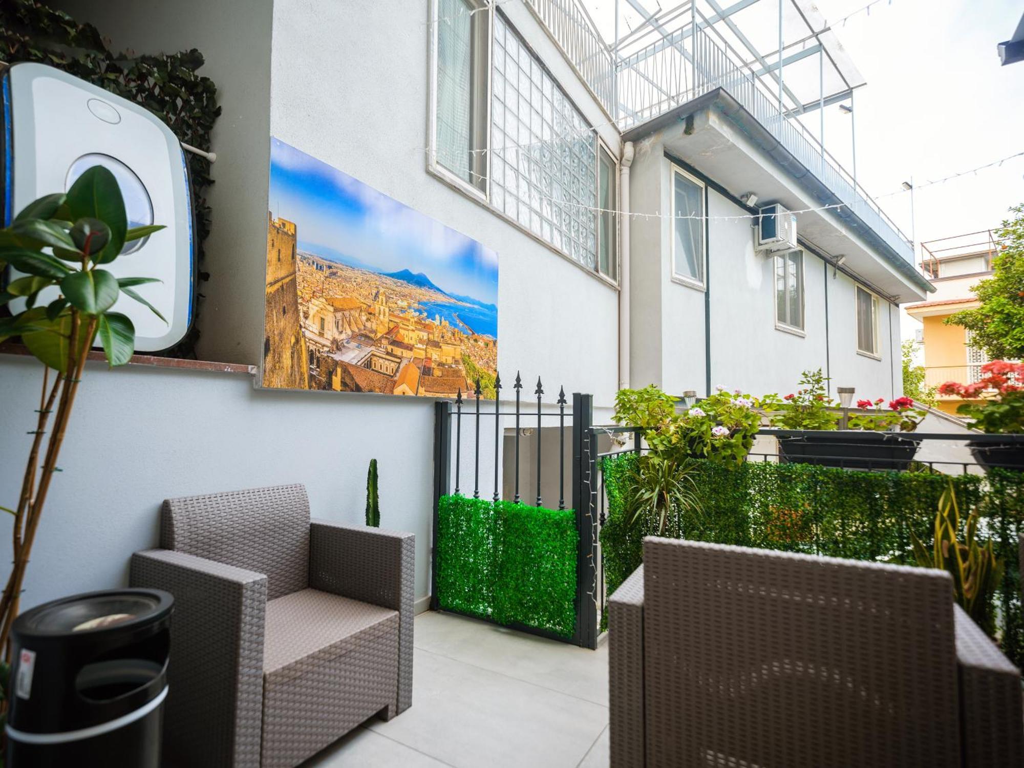 Terminal 1 Guest House Napoli Bagian luar foto